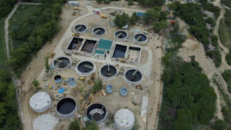 Anuncian el funcionamiento de la planta de tratamiento de aguas residuales de San Blas