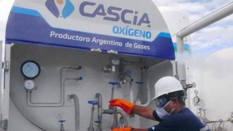 Gobierno dice que Argentina dotó a Tarija de 8.000m3 de oxígeno medicinal