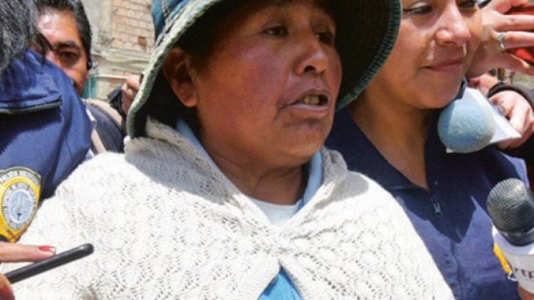 Designan a Felipa Huanca cónsul de Bolivia en Perú