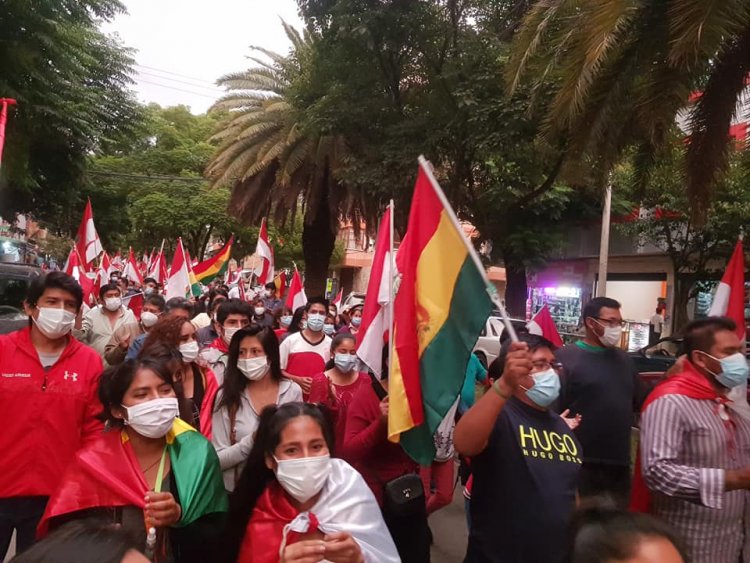 Tarija el epicentro de una marcha cívica por la democracia