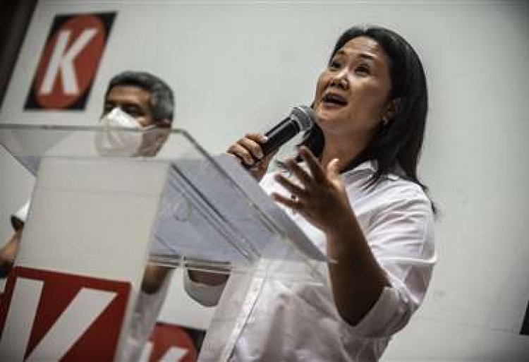 "No se meta en mi país", dice Keiko Fujimori a Evo Morales por balotaje en Perú