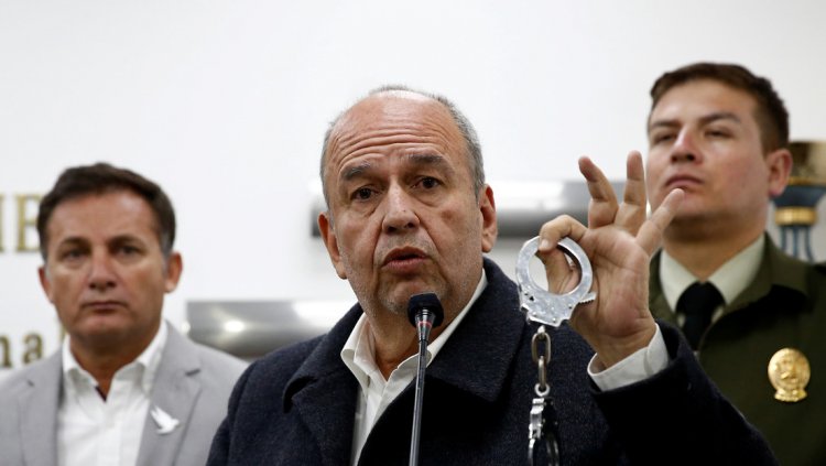 Del Castillo confirma que el exministro Arturo Murillo fue detenido en EEUU