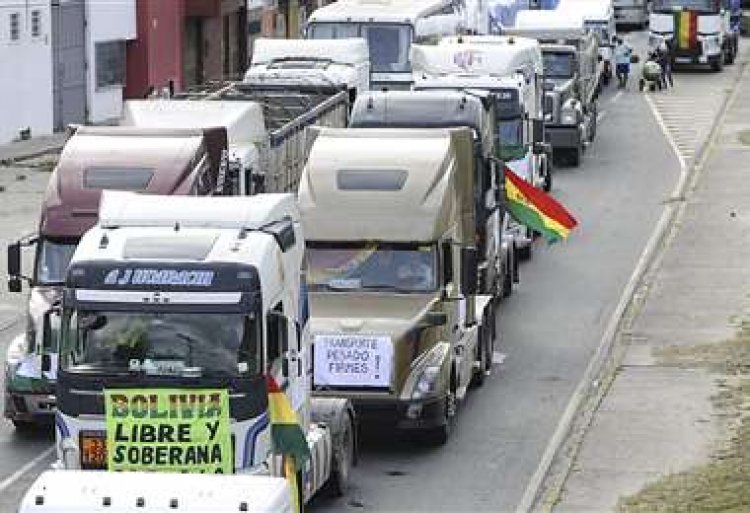 Transporte pesado advierte con reactivar protestas si hay detenidos por la abrogación de la Ley 1386