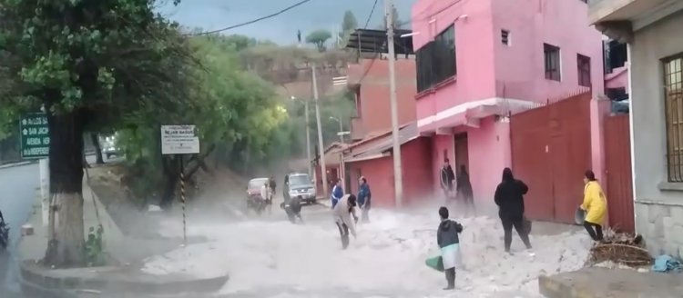 Senamhi: Alerta Naranja en el departamento de Tarija por lluvias y granizo