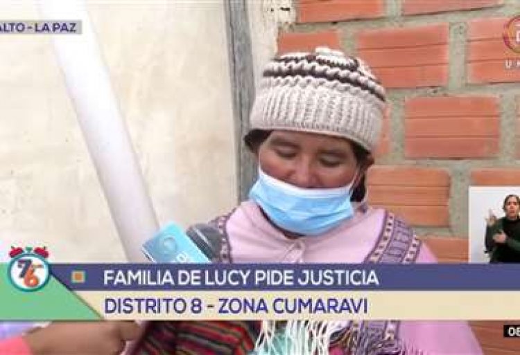 La familia de Lucy, la joven víctima del “sicópata sexual”, relata que eran extorsionados y piden justicia