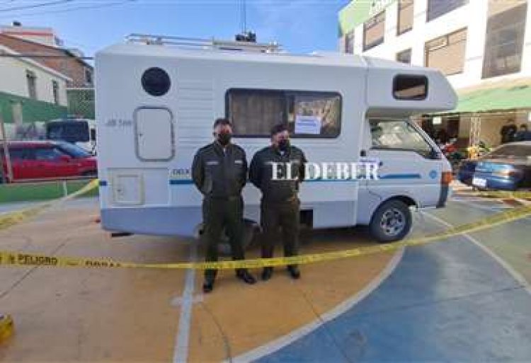 Diprove recupera casa rodante robada en Chile hace dos años: estaba en un recinto militar de Oruro