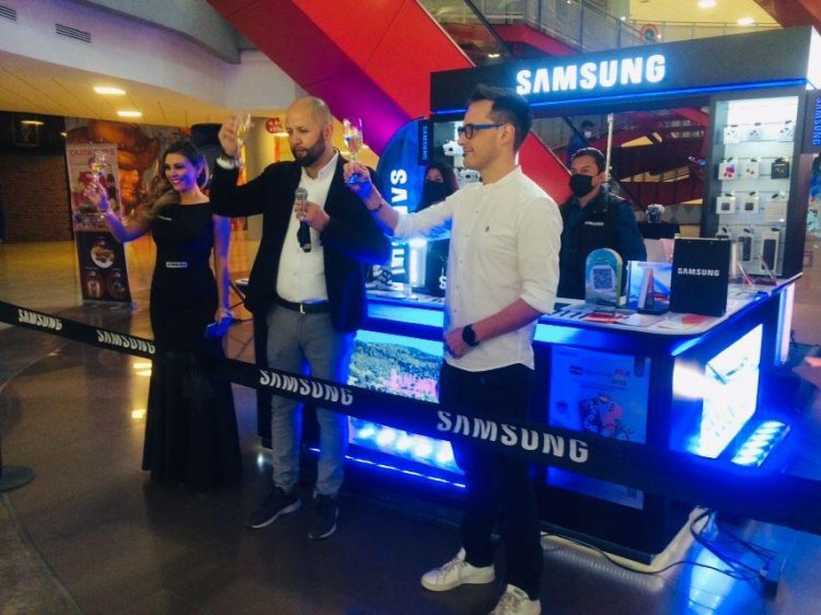 Samsung abre su primer Kiosko de experiencia en Tarija