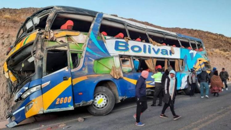 Registran accidente de tránsito en Potosí con el saldo de muertos y heridos