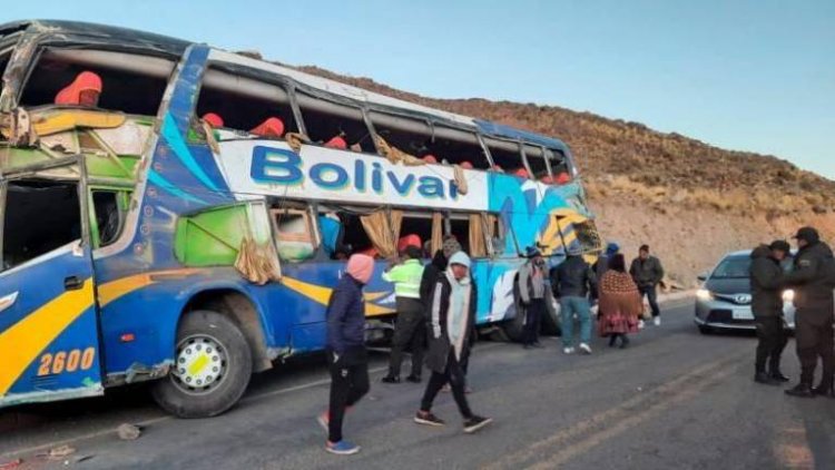 Chofer de bus Bolívar es enviado a la cárcel de Uncía y fallecidos en accidente suben a seis