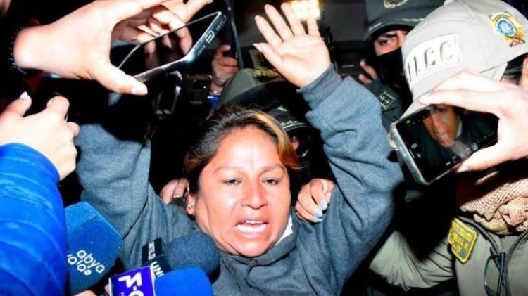 Fiscalía pide detención domiciliaria y fianza de Bs 50.000 para dirigente cocalera Rosalba