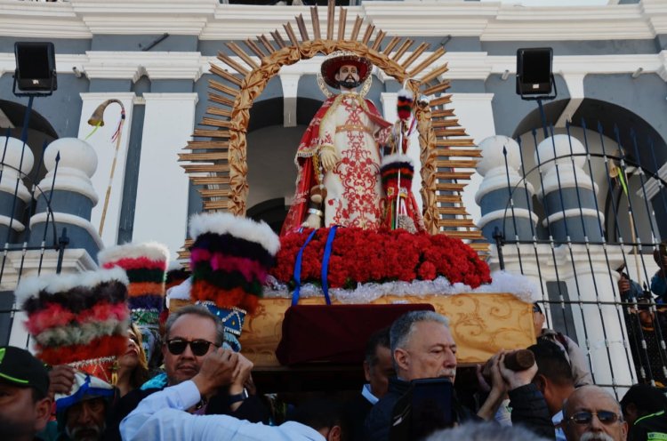 Misa y primera procesión de la Fiesta Grande de San Roque