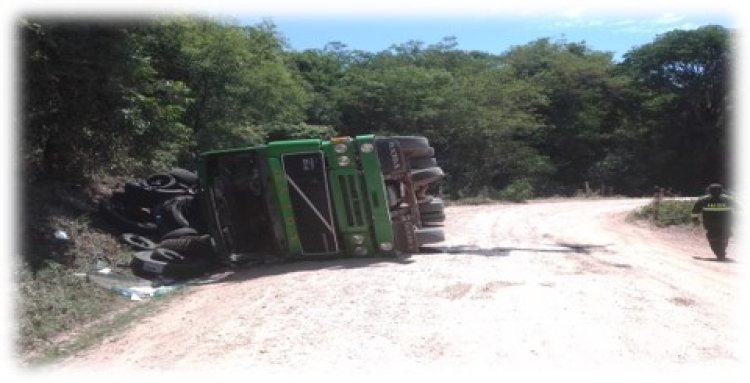Accidente de tránsito en Carapari dejó daños materiales de consideración