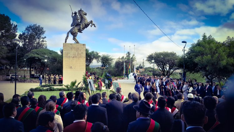 Inician en Tarija las conmemoraciones por el 207 aniversario de la Batalla de la Tablada