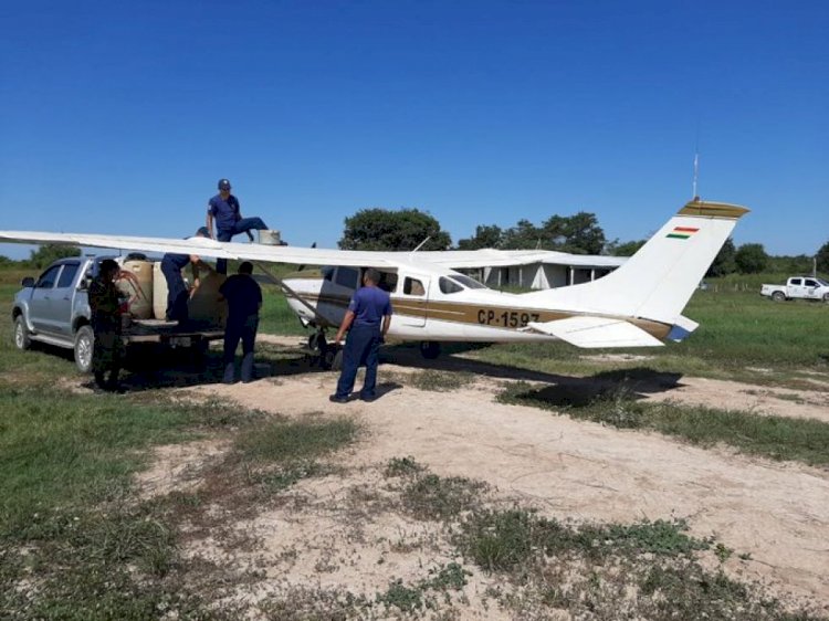 Avioneta y cocaína bolivianas son incautadas en Paraguay