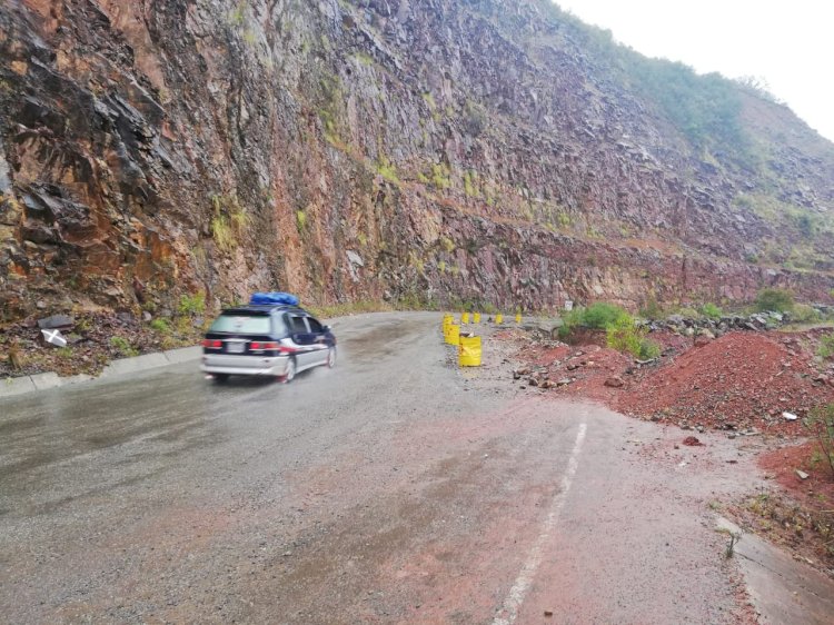 La ruta al Chaco en riesgo del colapso por las precipitaciones
